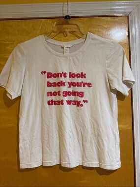 White Graphic Tee